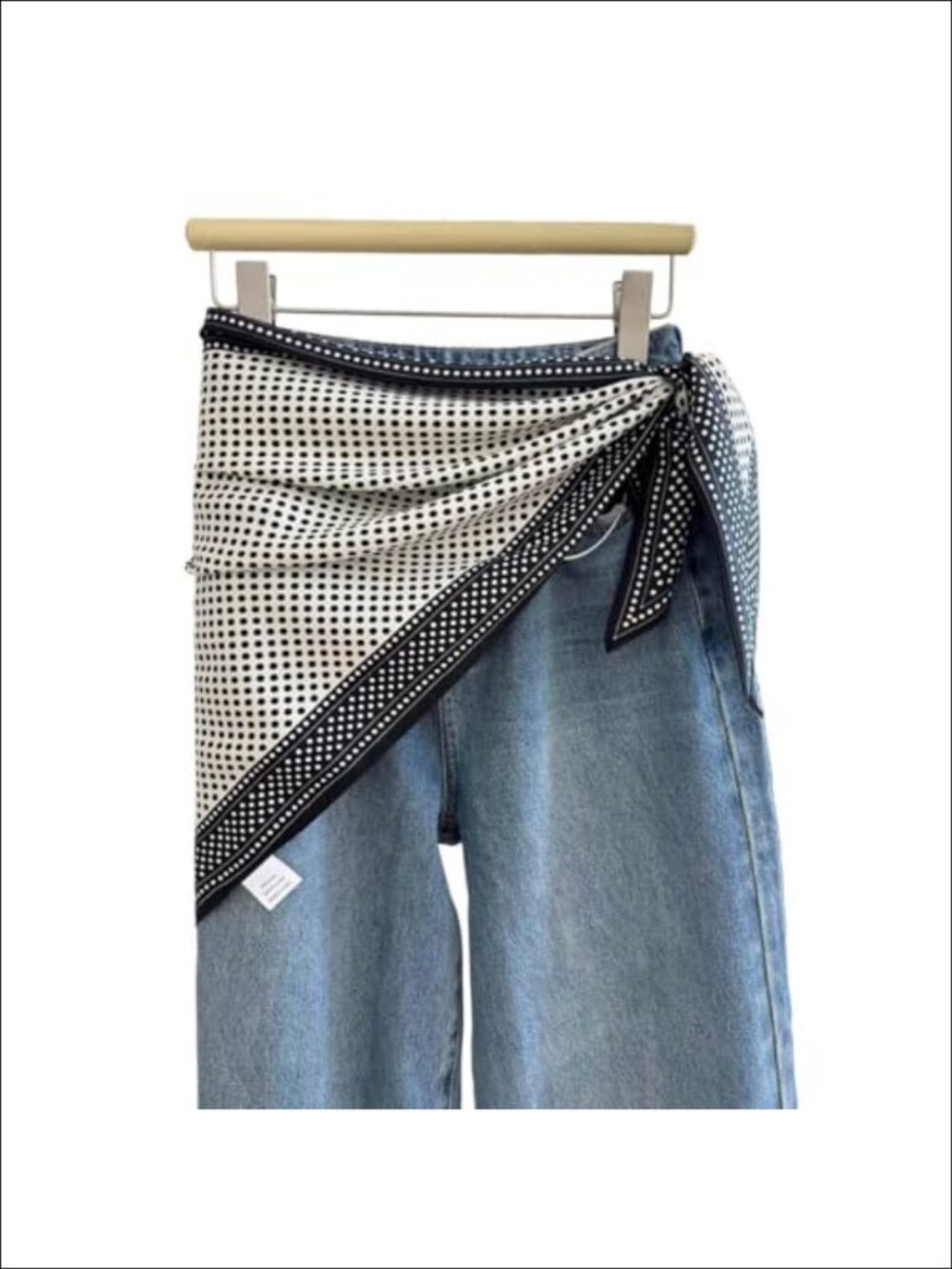 Satin Triangle Scarf Belt Skinny Waist Tie Wrap Neck Scarf Hair Accessory